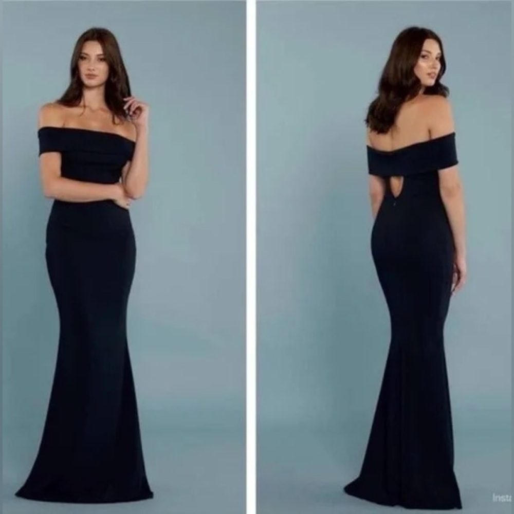 Katie May‎ X Noel And Jean Legacy Gown in Navy 0